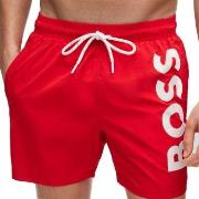 BOSS Badbyxor Octopus Swimshort Orange polyamid Large Herr