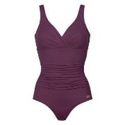 Damella Fiona Swimsuit Vinröd 38 Dam