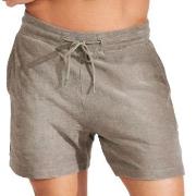 Bread and Boxers Terry Shorts Grön ekologisk bomull Small Herr