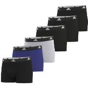 adidas Kalsonger 6P Active Flex Cotton Trunks Svart/Blå bomull X-Large...