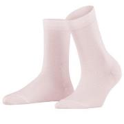 Falke Strumpor Women Cotton Touch Ljusrosa Strl 35/38 Dam