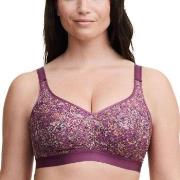 Chantelle BH C Magnifique Wirefree Support Bra Printed lila E 70 Dam