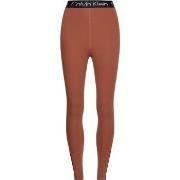 Calvin Klein Sport Active Icon Tights Brun X-Large Dam