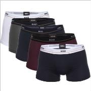 BOSS Kalsonger 5P Cotton Boxer Trunks Flerfärgad-2 bomull Large Herr