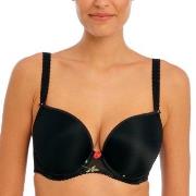 Freya BH Rose Blossom UW Moulded Plunge T-Shirt Bra Svart I 65 Dam