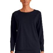 Calida DSW Balancing Long Sleeve Shirt Mörkblå modal Small Dam