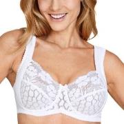 Miss Mary Jacquard And Lace Underwire Bra BH Vit B 110 Dam
