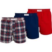 Tommy Hilfiger Kalsonger Woven Boxer Print Marin/Röd  bomull Medium He...