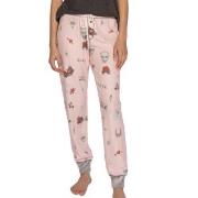 PJ Salvage Livin On The Edge Pants Rosa Mönstrad X-Small Dam