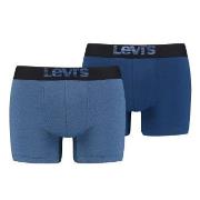 Levis Kalsonger 2P Men Optical Illussion Boxer Brief Marin/Blå bomull ...