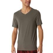 Schiesser Mix Plus Relax T Shirt Brun 48 Herr