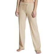 Calida Home Hub Pants Creme bomull X-Small Dam