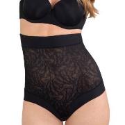 NATURANA Trosor High Shaping Lace Briefs Svart Medium Dam