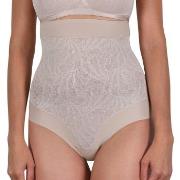 NATURANA Trosor High Shaping Lace Briefs Beige Medium Dam