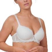 Trofe Julia Lace Padded Bra BH Vit polyamid B 95 Dam