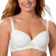 Trofe Julia Padded Bra BH Vit polyamid E 75 Dam