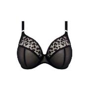 Elomi BH Namrah Underwire Bandless Plunge Bra Svart I 90 Dam