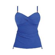 Fantasie Beach Waves Underwire Twist Tankini Blå polyamid F 75 Dam