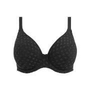 Elomi Bazaruto Underwire Plunge Bikini Top Svart polyamid G 85 Dam