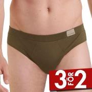 Sloggi Kalsonger 2P For Men GO Natural Brief Flerfärgad bomull Large H...