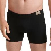 Sloggi Kalsonger 2P Men GO Natural Short Svart bomull Medium Herr