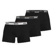 BOSS Kalsonger 3P Power Boxer Brief Svart bomull Medium Herr