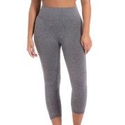 Magic Lounge Cropped Legging Grå polyamid Small Dam