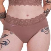 Sloggi Trosor Romance Midi Mörkrosa 38 Dam