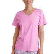 Calida Favourites Space Shirt Short Sleeve Rosa bomull Small Dam