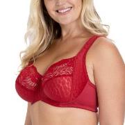 Miss Mary Jacquard And Lace Underwire Bra BH Röd F 100 Dam