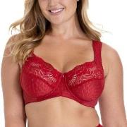 Miss Mary Jacquard And Lace Underwire Bra BH Röd G 100 Dam