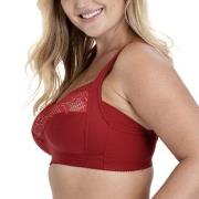 Miss Mary Lovely Lace Support Soft Bra BH Röd G 85 Dam