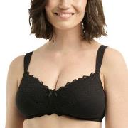 Sans Complexe BH Ava Post Surgical Non Wire Bra Svart bomull D 75 Dam