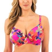 Fantasie Playa Del Carmen UW Twist Bandeu Bikini Rosa Mönstrad F 70 Da...