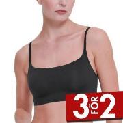 Sloggi BH ZERO Feel 2 0 Ultra Bra Svart L+ Dam