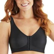 Swegmark BH Front Fastening CoolMax Moulded Soft Bra Svart C 80 Dam