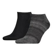 Calvin Klein Strumpor 2P Men Shadow Sneaker Socks Svart One Size Herr