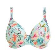 Elomi Sunshine Cove Underwire Plunge Bikini Top Blå Mönstrad F 85 Dam