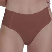 Sloggi Trosor ZERO Feel 2 0 High Waist Brief Mörkbrun Medium Dam