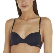 Tommy Hilfiger BH Lace Trim Balconette Bra Marin A 85 Dam