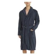 Tommy Hilfiger Cotton Towelling Bathrobe Marin bomull Large Herr