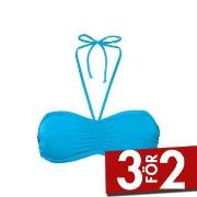 Damella Olivia Padded Bikini Bra Turkos 46 Dam