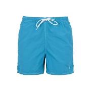 Damella Badbyxor Swim Boxershorts Turkos polyamid Large Herr