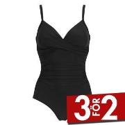 Damella Tara Swimsuit Svart 40 Dam