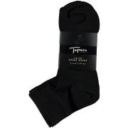 Topeco Strumpor 4P Mid Cut Sport Socks Svart polyamid Strl 40/45 Herr
