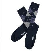 Topeco Strumpor 3P Mens Classic Socks Argyle Sand Strl 41/45 Herr