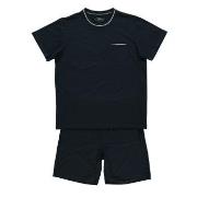 Topeco Mens Bamboo Pyjama Marin Small Herr