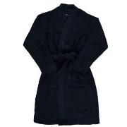 Topeco Mens Terry Bathrobe Marin bomull S/M Herr