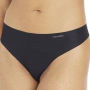 Calvin Klein Trosor Invisibles Micro Thong Svart Large Dam