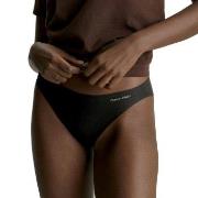 Calvin Klein Trosor Invisibles Cotton Bikini Briefs Svart Large Dam